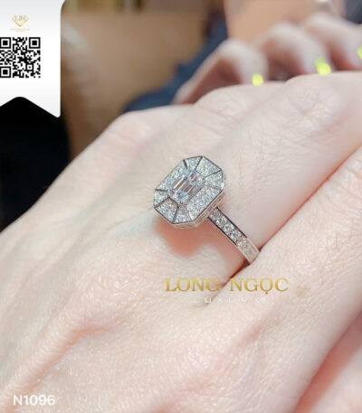 Nhẫn Nữ Kim Cương N1096 Kim Cương Giá Tốt