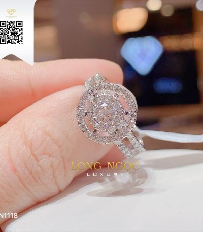 Nhẫn Nữ Kim Cương N1118 Kim Cương Giá Tốt