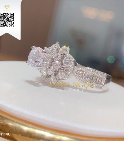 Nhẫn Nữ Kim Cương N1140 Kim Cương Giá Tốt