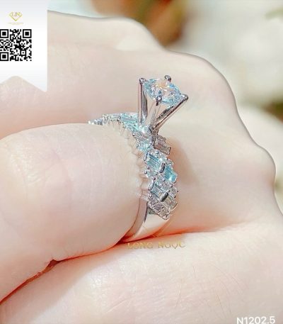 Nhẫn Nữ Kim Cương N12025 Kim Cương Giá Tốt