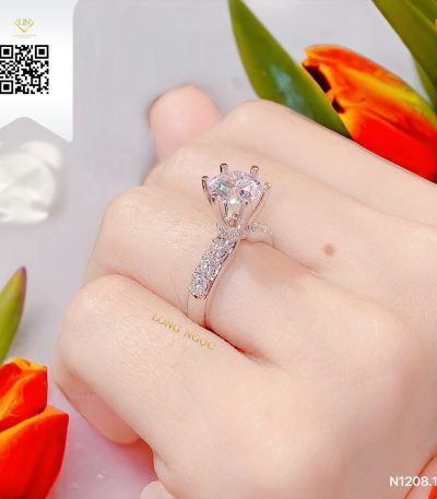 Nhẫn Nữ Kim Cương N120813 Kim Cương Giá Tốt