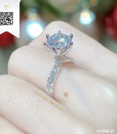 Nhẫn Nữ Kim Cương N120821 Kim Cương Giá Tốt