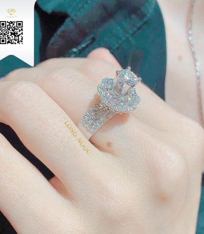 Nhẫn Nữ Kim Cương N1211 Kim Cương Giá Tốt