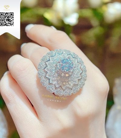 Nhẫn Nữ Kim Cương N1230 Kim Cương Giá Tốt