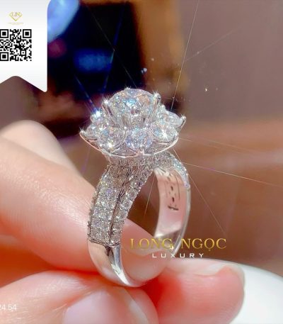 Nhẫn Nữ Kim Cương N12454 Kim Cương Giá Tốt