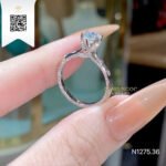 Nhẫn Nữ Kim Cương N127536 Trần Dương Daimond Long Ngọc Luxury