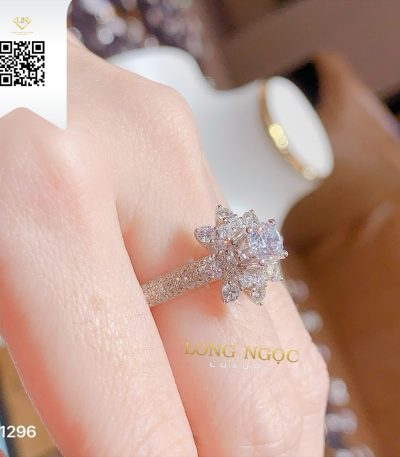 Nhẫn Nữ Kim Cương N1296 Kim Cương Giá Tốt