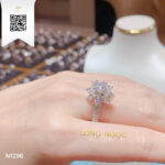 Nhẫn Nữ Kim Cương N1296 Trần Dương Daimond Long Ngọc Luxury