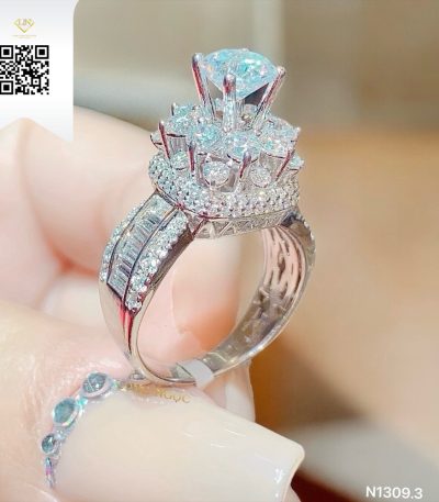 Nhẫn Nữ Kim Cương N13093 Kim Cương Giá Tốt