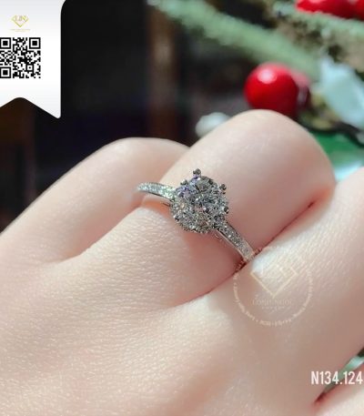 Nhẫn Nữ Kim Cương N134124 Kim Cương Giá Tốt