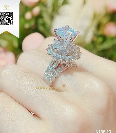 Nhẫn Nữ Kim Cương N13510 Kim Cương Giá Tốt
