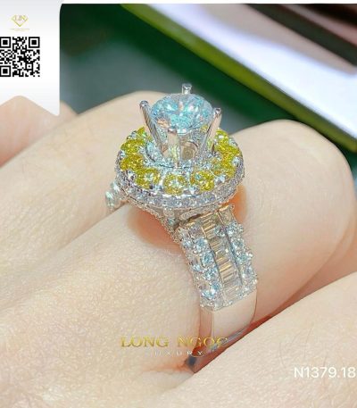 Nhẫn Nữ Kim Cương N137918 Kim Cương Giá Tốt