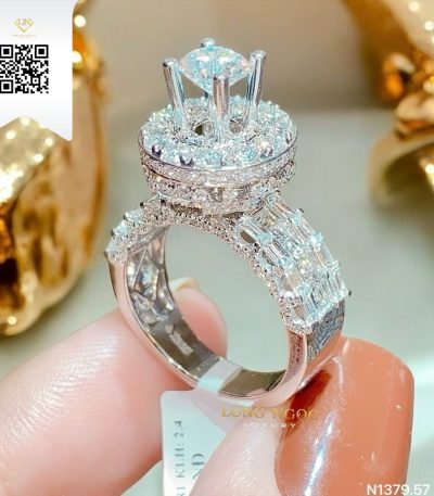 Nhẫn Nữ Kim Cương N137957 Kim Cương Giá Tốt