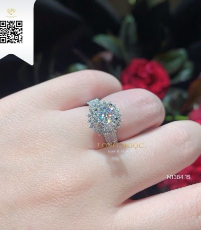 Nhẫn Nữ Kim Cương N138415 Kim Cương Giá Tốt