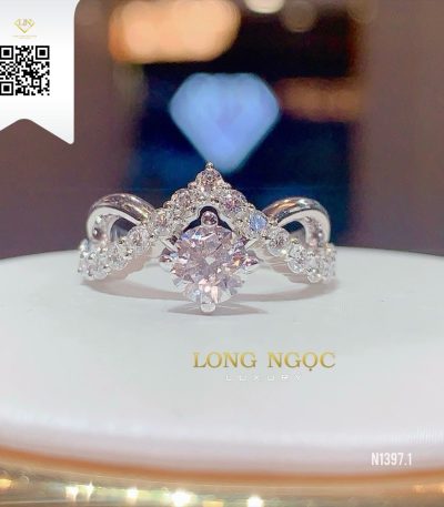 Nhẫn Nữ Kim Cương N13971 Kim Cương Giá Tốt