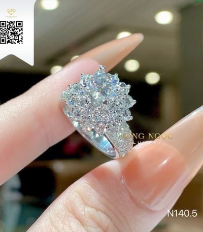 Nhẫn Nữ Kim Cương N1405 Kim Cương Giá Tốt