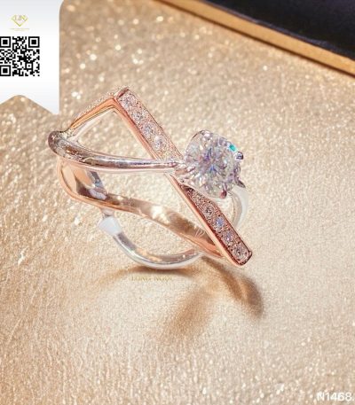 Nhẫn Nữ Kim Cương N14681 Kim Cương Giá Tốt