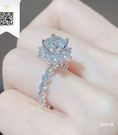 Nhẫn Nữ Kim Cương N1479 Kim Cương Giá Tốt