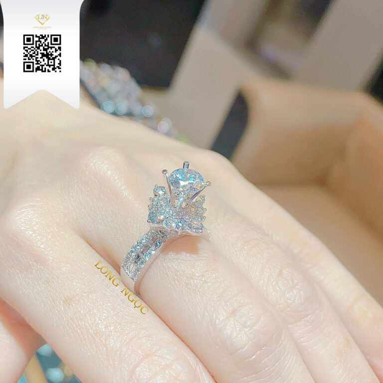 Nhẫn Nữ Kim Cương N1514 Kim Cương Giá Tốt