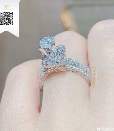 Nhẫn Nữ Kim Cương N152934 Kim Cương Giá Tốt