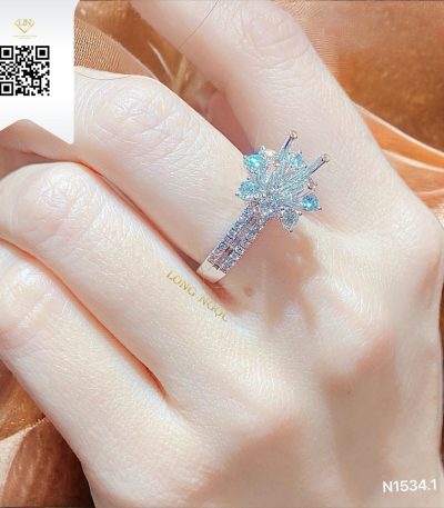 Nhẫn Nữ Kim Cương N15341 Kim Cương Giá Tốt