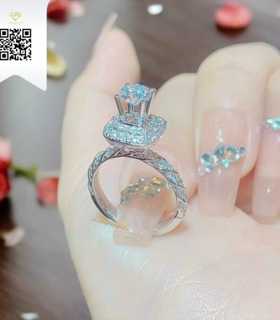 Nhẫn Nữ Kim Cương N15601 Kim Cương Giá Tốt