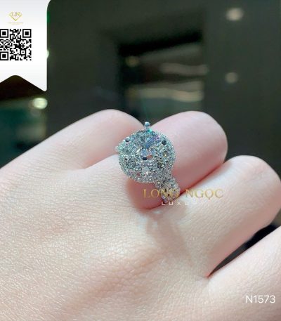 Nhẫn Nữ Kim Cương N1573 Kim Cương Giá Tốt