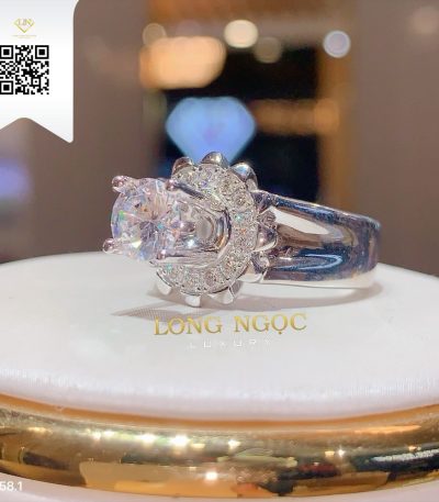 Nhẫn Nữ Kim Cương N1581 Kim Cương Giá Tốt