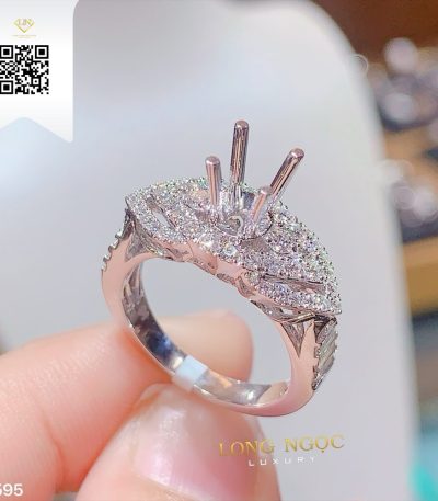 Nhẫn Nữ Kim Cương N1595 Kim Cương Giá Tốt