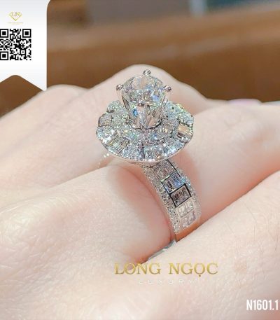 Nhẫn Nữ Kim Cương N16011 Kim Cương Giá Tốt