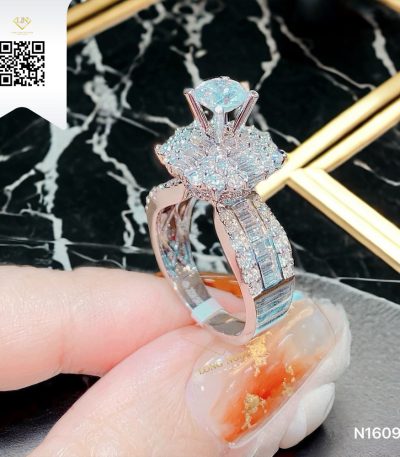 Nhẫn Nữ Kim Cương N1609 Kim Cương Giá Tốt