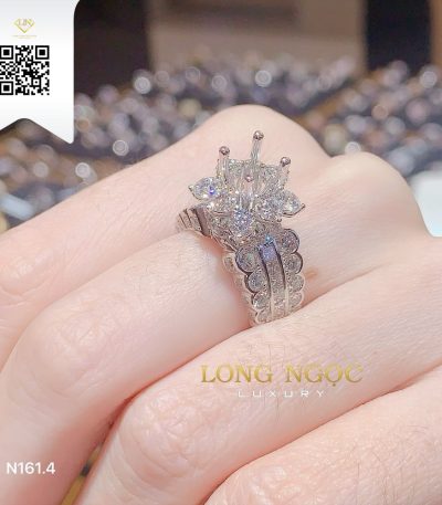 Nhẫn Nữ Kim Cương N1614 Kim Cương Giá Tốt