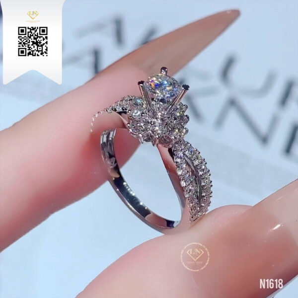 Nhẫn Nữ Kim Cương N1618 Dương Trần Daimond