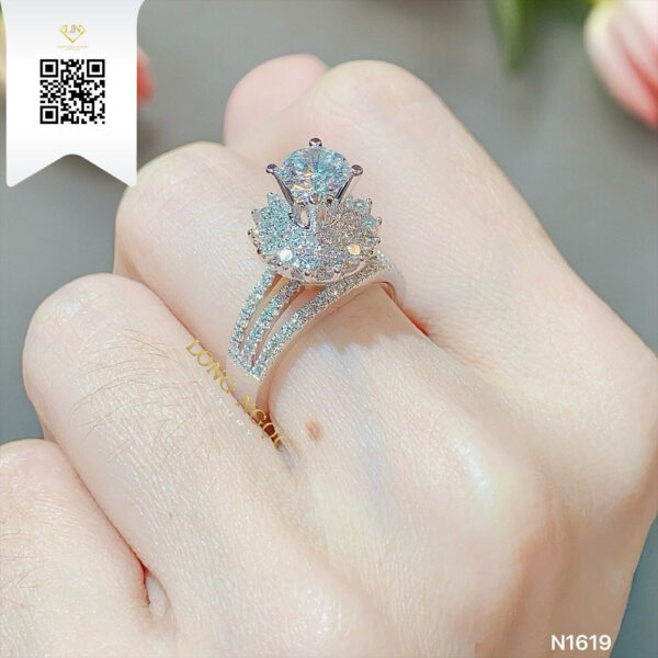 Nhẫn Nữ Kim Cương N1619 Dương Trần Daimond