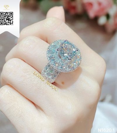 Nhẫn Nữ Kim Cương N16201 Kim Cương Giá Tốt