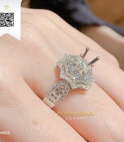 Nhẫn Nữ Kim Cương N1623 Kim Cương Giá Tốt