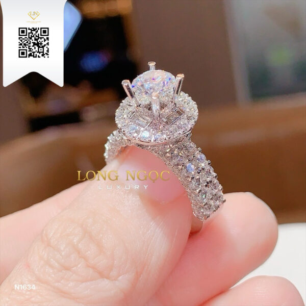 Nhẫn Nữ Kim Cương N1634 Dương Trần Daimond