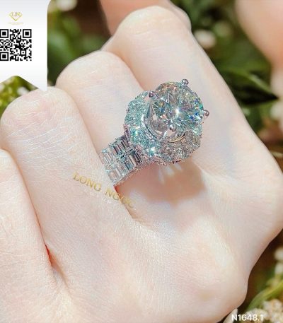 Nhẫn Nữ Kim Cương N16481 Kim Cương Giá Tốt
