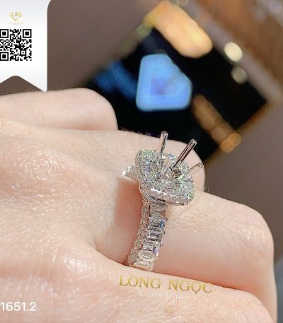 Nhẫn Nữ Kim Cương N16512 Kim Cương Giá Tốt