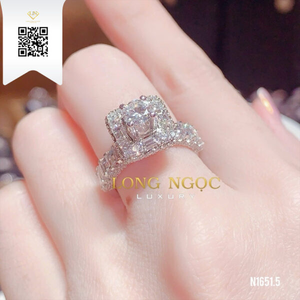 Nhẫn Nữ Kim Cương N16515 Dương Trần Daimond