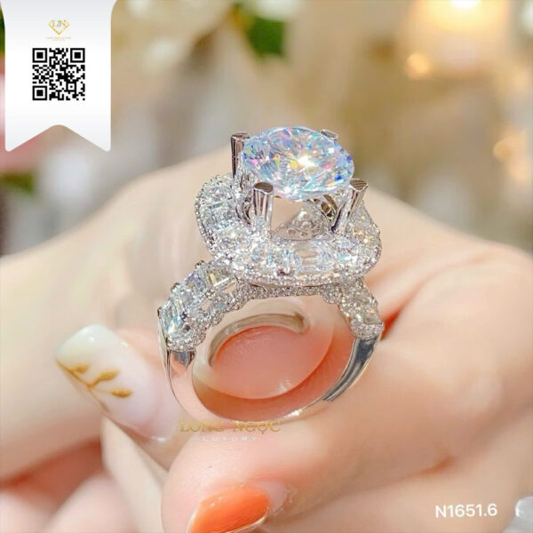 Nhẫn Nữ Kim Cương N16516 Dương Trần Daimond