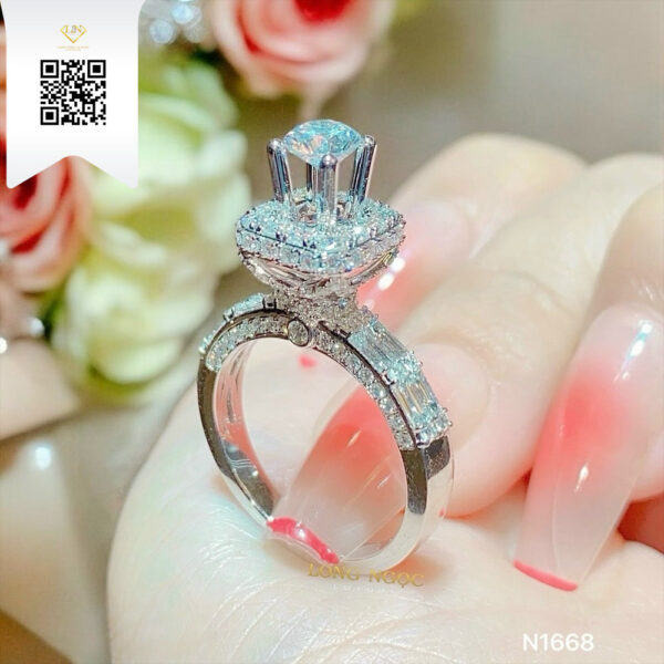 Nhẫn Nữ Kim Cương N1668 Dương Trần Daimond