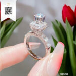 Nhẫn Nữ Kim Cương N1668 Kim Cương Giá Tốt