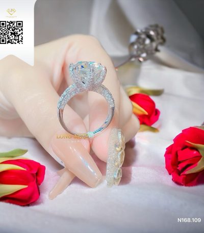 Nhẫn Nữ Kim Cương N168109 Kim Cương Giá Tốt
