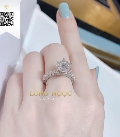 Nhẫn Nữ Kim Cương N168126 Kim Cương Giá Tốt