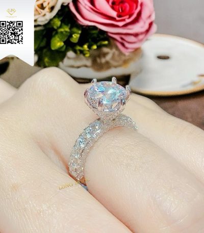 Nhẫn Nữ Kim Cương N168200 Kim Cương Giá Tốt