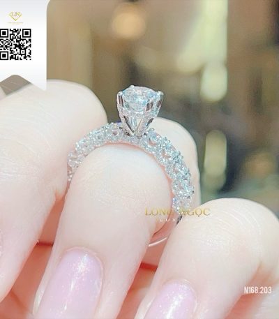 Nhẫn Nữ Kim Cương N168203 Kim Cương Giá Tốt