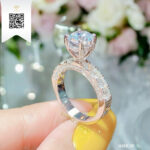Nhẫn Nữ Kim Cương N16836 Trần Dương Daimond Long Ngọc Luxury