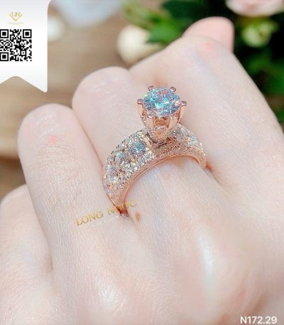 Nhẫn Nữ Kim Cương N17229 Kim Cương Giá Tốt