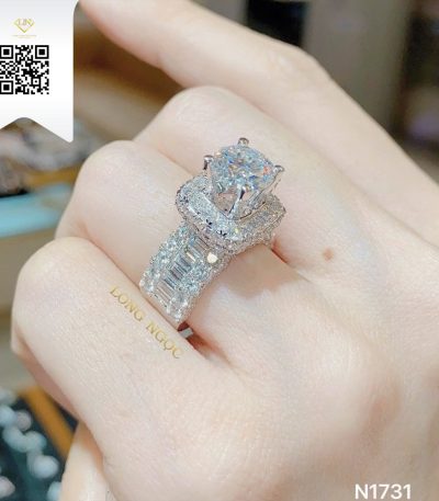 Nhẫn Nữ Kim Cương N1731 Kim Cương Giá Tốt